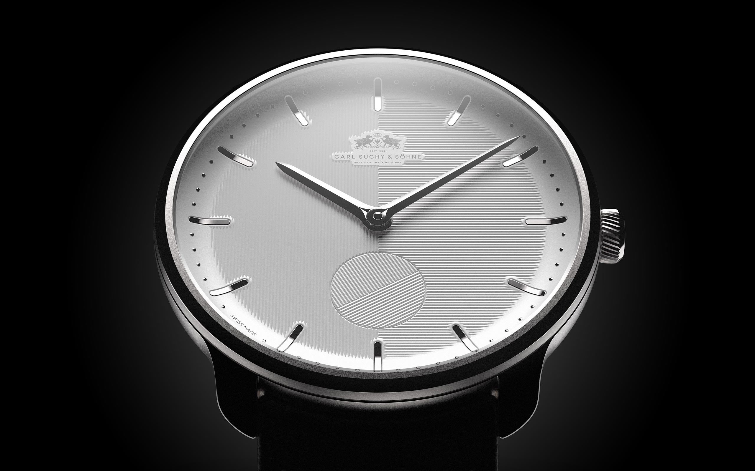 15B Waltz N°1, new watch design for Carl Suchy, Vienna, by Milos Ristin